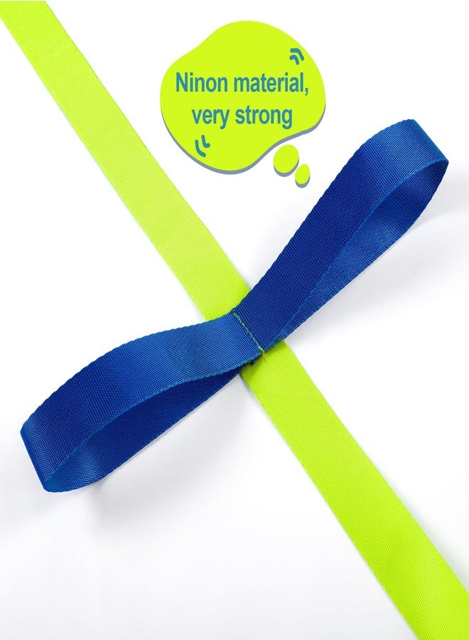 TecUnite 2 Packs Short Walking Rope with 12 Handles Outdoor Safety Daycare Rope Leashes for Preschool Kids Children Toddlers Daycare Schools Teachers, 12 Children 2 Adults(Lovely Style) - Image 3